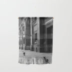 Two French Cats, Paris Left Bank black and white cityscape photograph / photography Wall Hanging Gallery Image 1