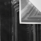 Two French Cats, Paris Left Bank black and white cityscape photograph / photography Wall Tapestry Gallery Image 3