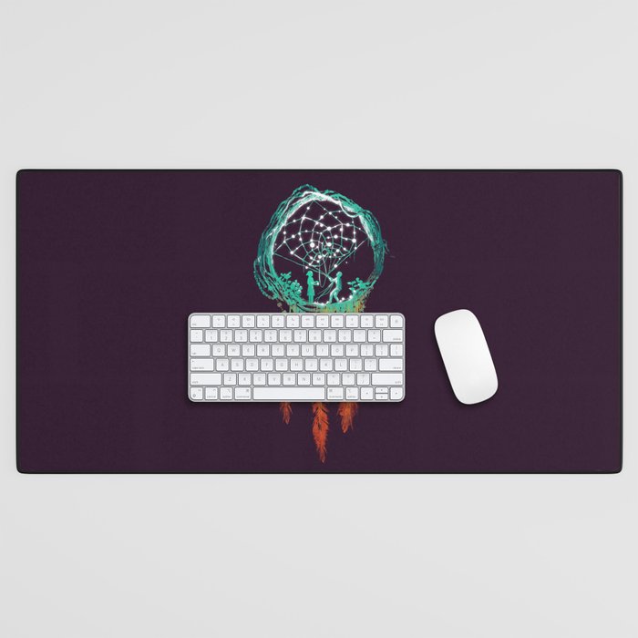 Dream Catcher (the rustic magic) Desk Mat Gallery Image 1