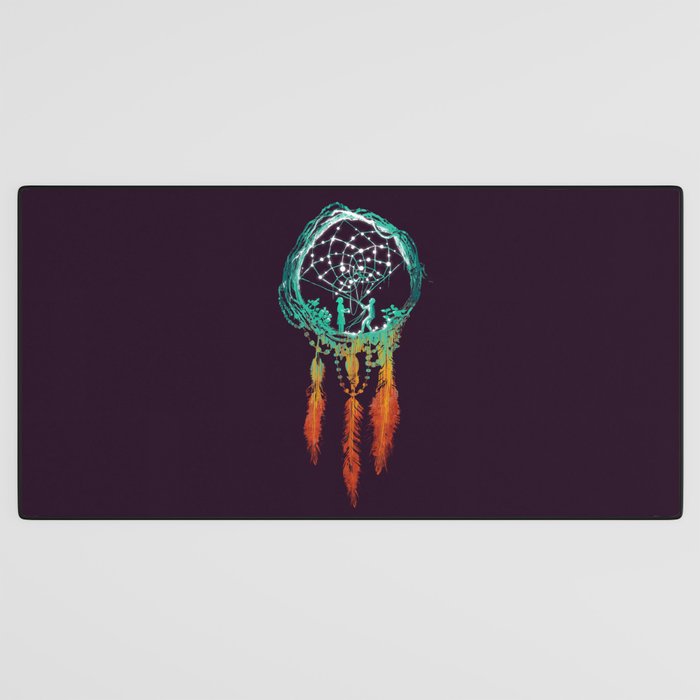 Dream Catcher (the rustic magic) Desk Mat Gallery Image 3