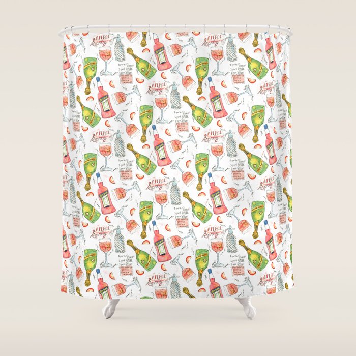Italian Spritz Shower Curtain Gallery Image 1