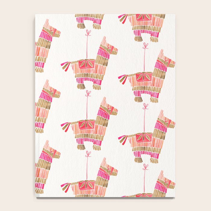 Mexican Donkey PinÌata - Pink & Rose Gold Palette Notebook Gallery Image 4