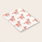 Mexican Donkey PinÌata - Pink & Rose Gold Palette Notebook Gallery Image 3