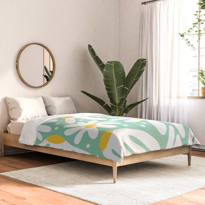 Daisy composition Comforter Gallery Image 2