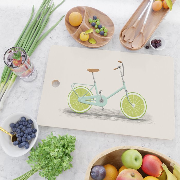 Acid (Blue) Cutting Board Gallery Image 2