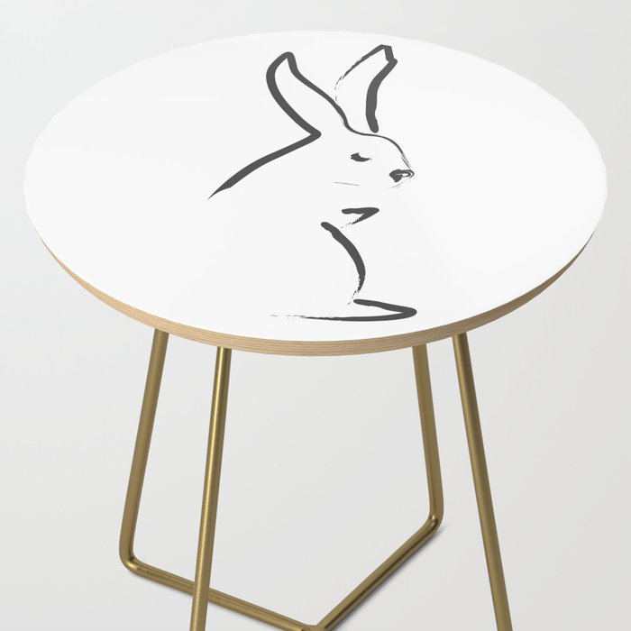 Zen Snow Bunny Side Table Gallery Image 2