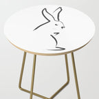 Zen Snow Bunny Side Table Gallery Image 2