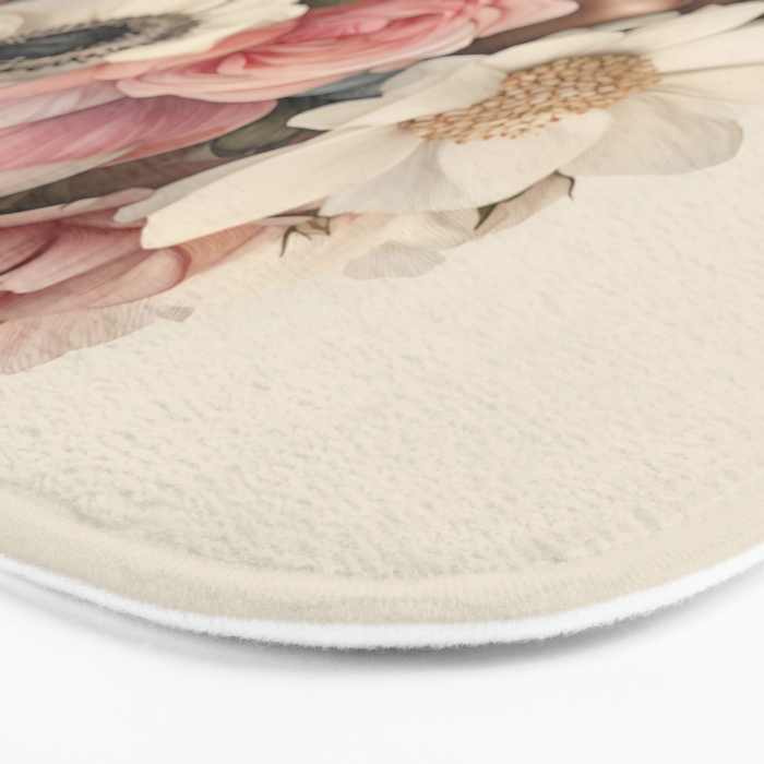 Botanical Beauty Ethereal Portrait Bath Mat Gallery Image 3
