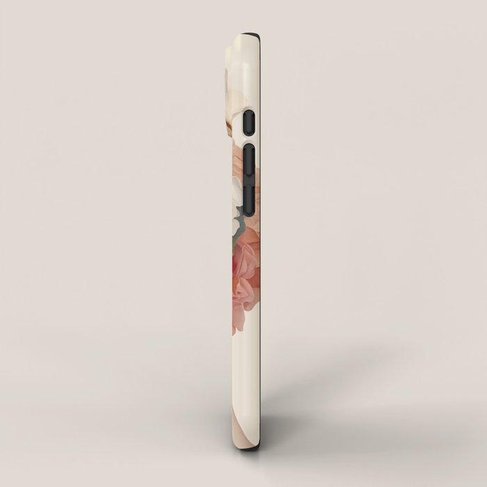 Botanical Beauty Ethereal Portrait iPhone Case Gallery Image 2