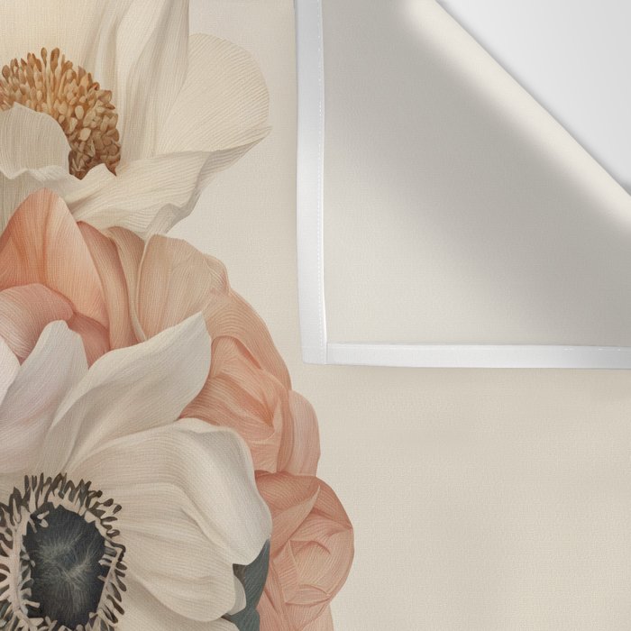 Botanical Beauty Ethereal Portrait Wall Tapestry Gallery Image 3