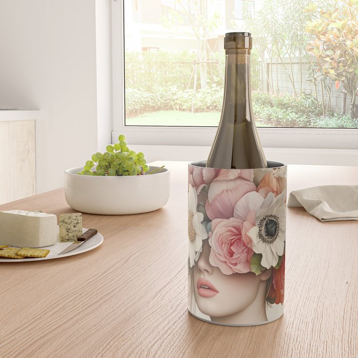 Botanical Beauty Ethereal Portrait Wine Chiller Gallery Image 4