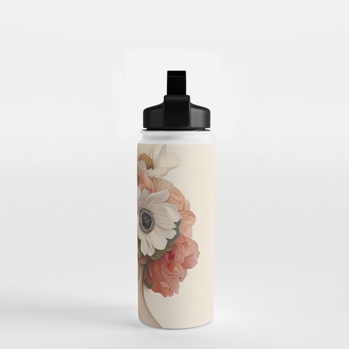 Botanical Beauty Ethereal Portrait Water Bottle Gallery Image 2