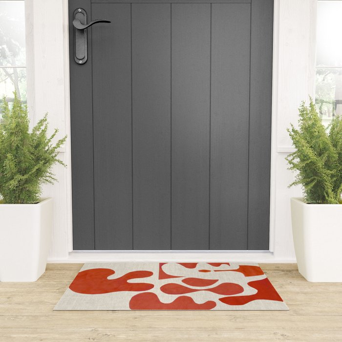 Mid Century Lava Welcome Mat Gallery Image 3