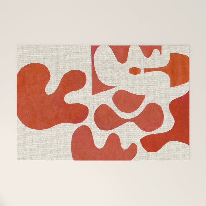 Mid Century Lava Welcome Mat Gallery Image 1