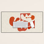 Mid Century Lava Desk Mat Gallery Image 1