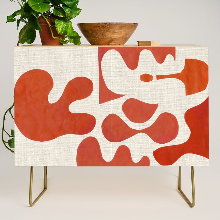 Mid Century Lava Credenza Gallery Image 1
