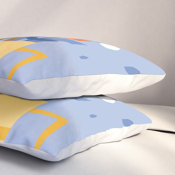 Watering can and flowers Pillow Sham Gallery Image 3