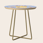 Watering can and flowers Side Table Gallery Image 1