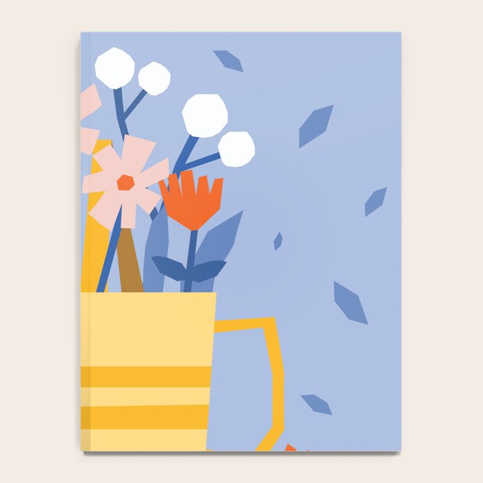 Watering can and flowers Notebook Gallery Image 4