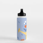 Watering can and flowers Water Bottle Gallery Image 3