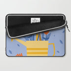 Watering can and flowers Laptop Sleeve Gallery Image 2
