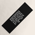 Rapper's Delight, I said a hip hop Yoga Mat Gallery Image 1