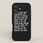 Rapper's Delight, I said a hip hop iPhone Case Gallery Image 1