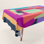 Purple City Tablecloth Gallery Image 1