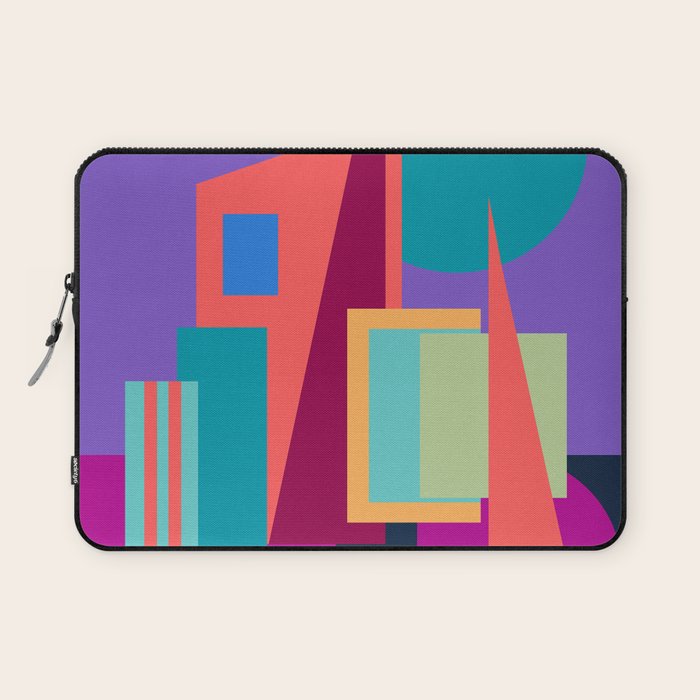 Purple City Laptop Sleeve Gallery Image 1