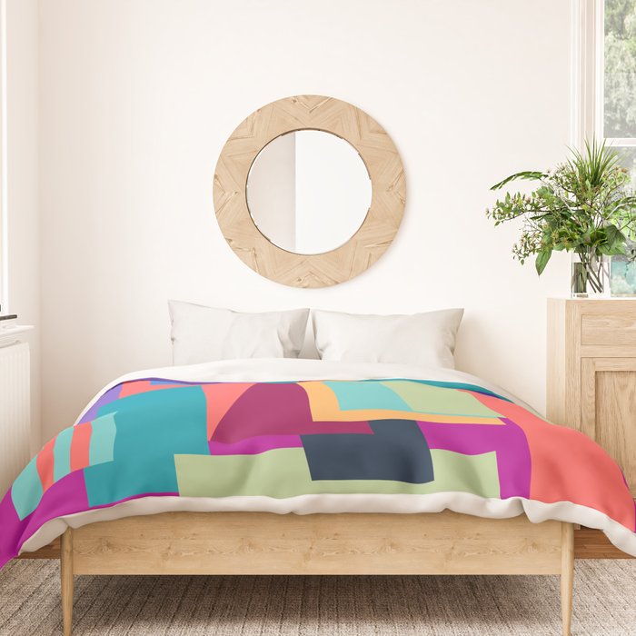 Purple City Duvet Cover Gallery Image 3