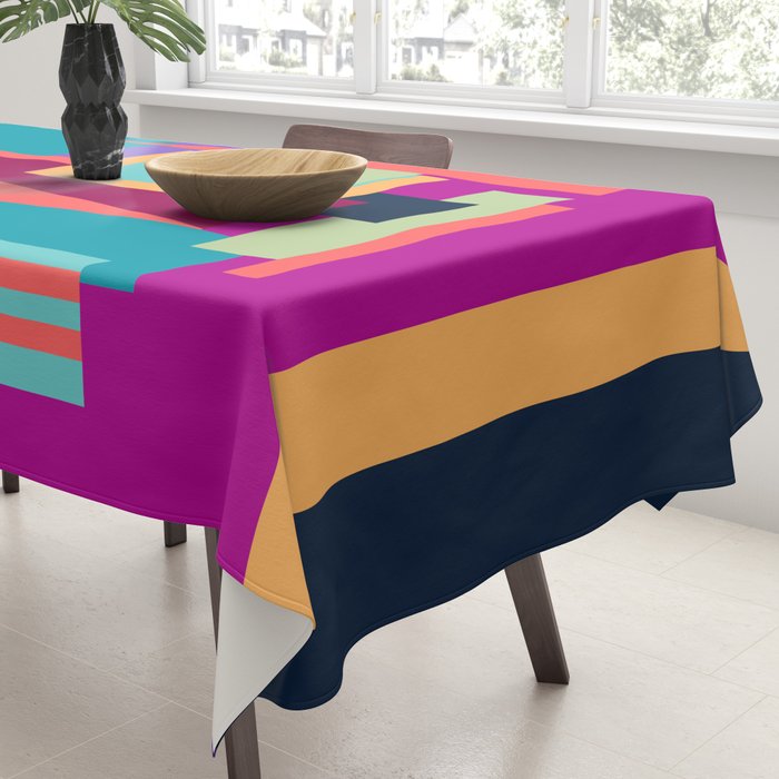 Purple City Tablecloth Gallery Image 3