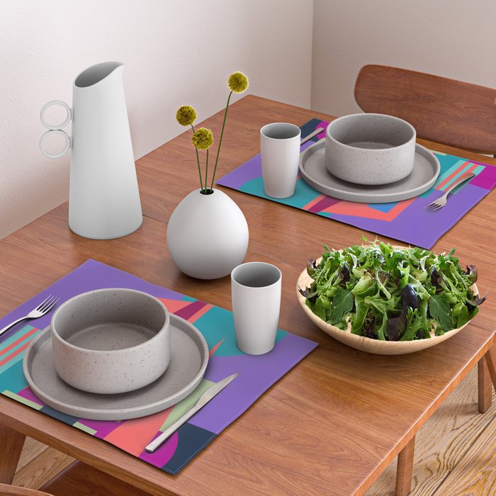 Purple City Placemat Gallery Image 2
