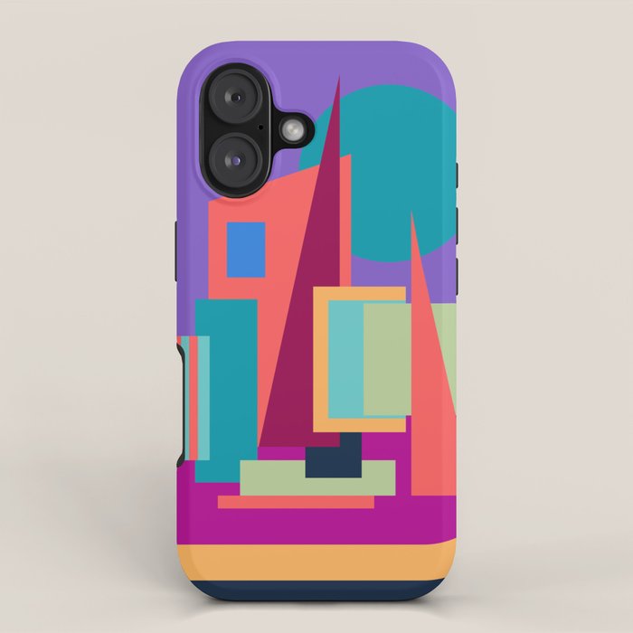 Purple City iPhone Case Gallery Image 1