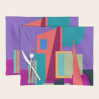 Purple City Placemat Gallery Image 1
