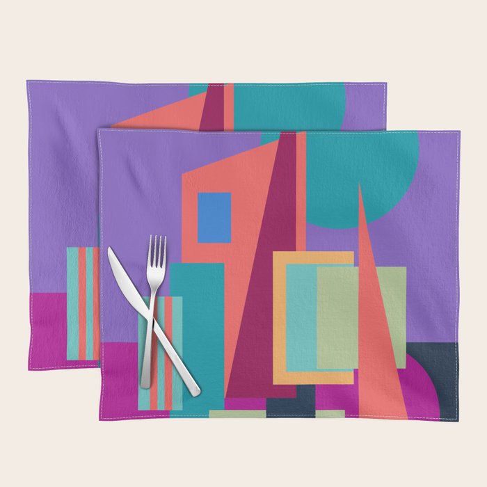 Purple City Placemat Gallery Image 1