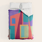 Purple City Duvet Cover Gallery Image 6