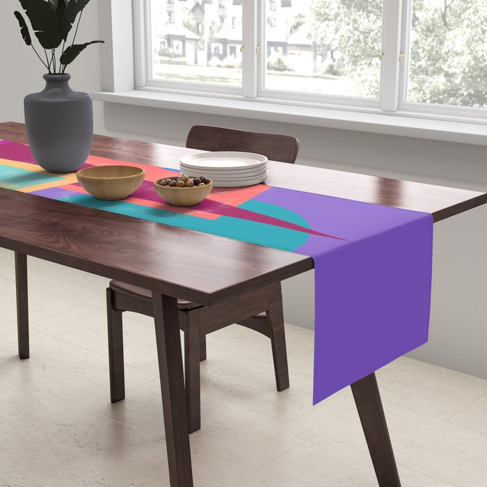 Purple City Table Runner Gallery Image 2