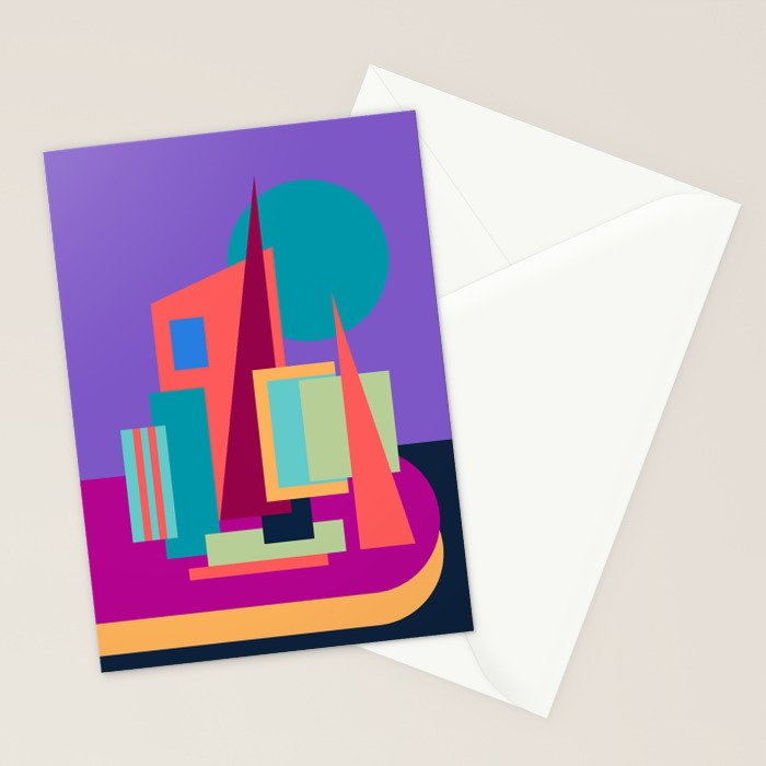 Purple City Stationery Card Gallery Image 2