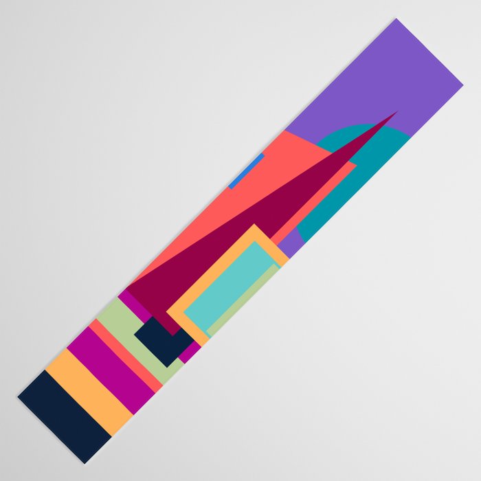 Purple City Table Runner Gallery Image 3