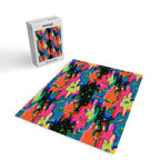 Psychedelic 3D Alien Print Jigsaw Puzzle Gallery Image 2