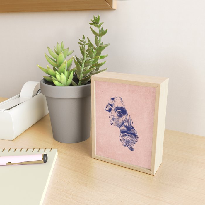 MARCUS AURELIUS ANTONINUS AUGUSTUS / Ballpen Mini Art Print Gallery Image 2