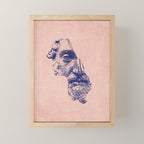 MARCUS AURELIUS ANTONINUS AUGUSTUS / Ballpen Mini Art Print Gallery Image 1