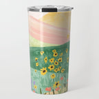 Flower Meadow Travel Mug Gallery Image 1
