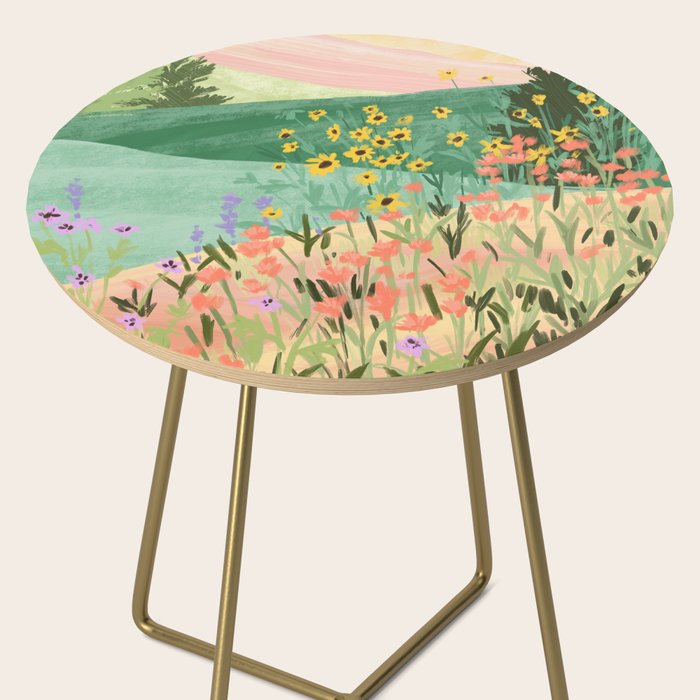 Flower Meadow Side Table Gallery Image 2
