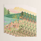 Flower Meadow Wrapping Paper Gallery Image 3