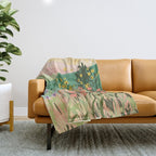 Flower Meadow Throw Blanket Gallery Image 1