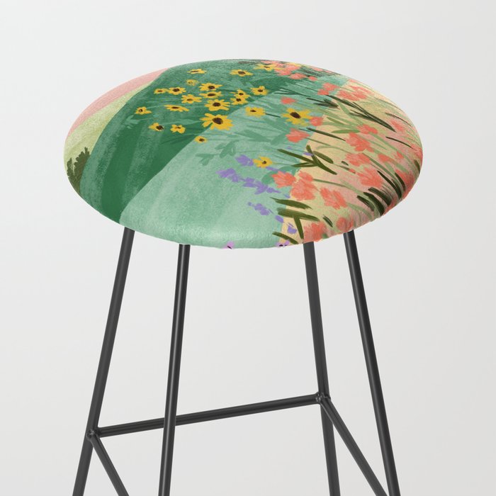 Flower Meadow Stool Gallery Image 2