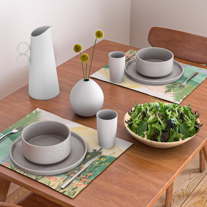 Flower Meadow Placemat Gallery Image 2