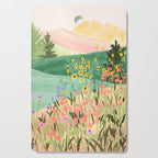 Flower Meadow Cutting Board Gallery Image 1