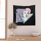 Apollo Vaporwave / greek god Wall Tapestry Gallery Image 2